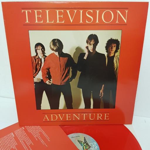 TELEVISION, adventure, K 52072, 12" LP