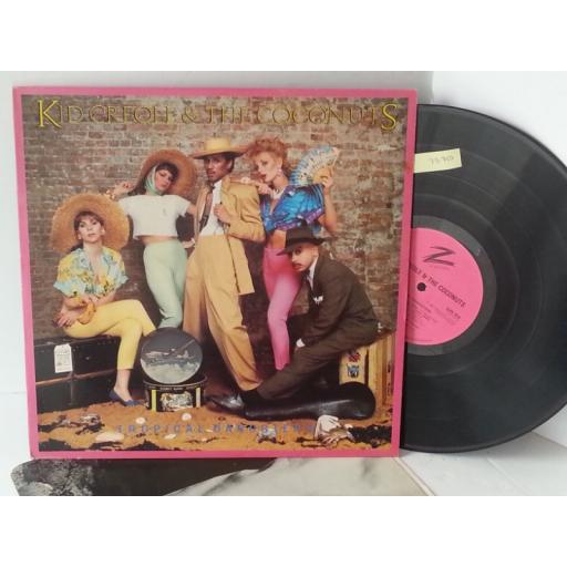 KID CREOLE AND THE COCONUTS tropical gangsters, ilps 7016