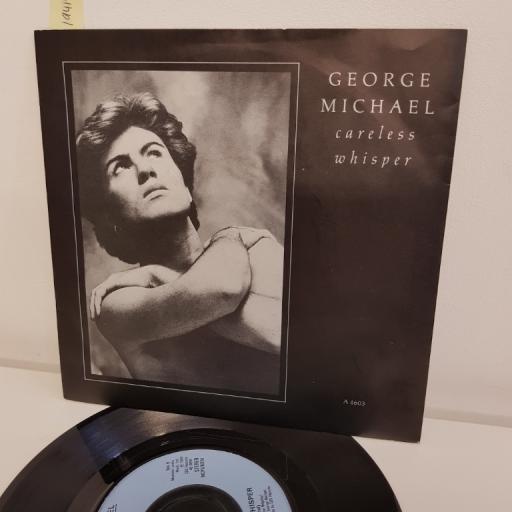 GEORGE MICHAEL, careless whisper, B side instrumental , A 4603, 7" single