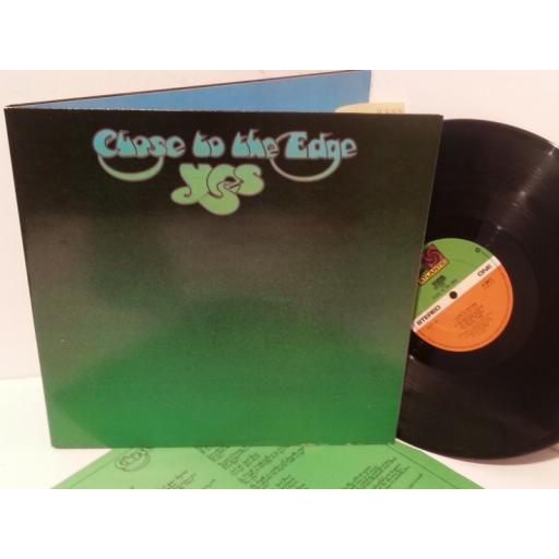 YES close to the edge, gatefold, K50012