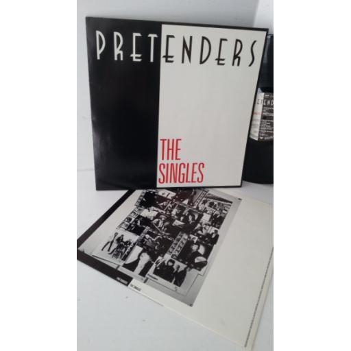 PRETENDERS the singles, WX135 WITH POSTER