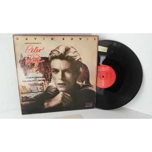 DAVID BOWIE NARRATES PROKOFIEV, EUGENE ORMANDY, PHILADELPHIA ORCHESTRA, BRITTEN peter and the wolf / young person's guide to the orchestra, RL 12743