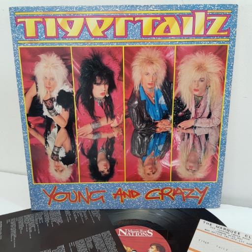 TIGERTAILZ, young and crazy, MFN 78, 12" LP