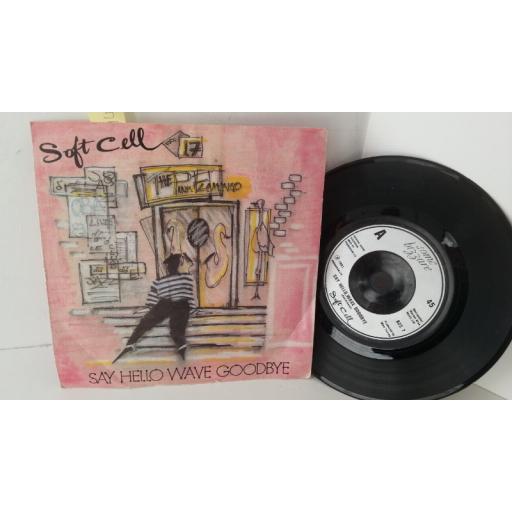 SOFT CELL say hello, wave goodbye BEDSITTER, 7 inch single, 6059598