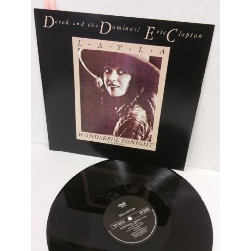 DEREK & THE DOMINOS / ERIC CLAPTON layla / wonderful tonight (live version), 12 inch single, RSOX 87
