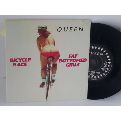 QUEEN bicycle race, fat bottomed girls, 7 inch single, EMI 2870