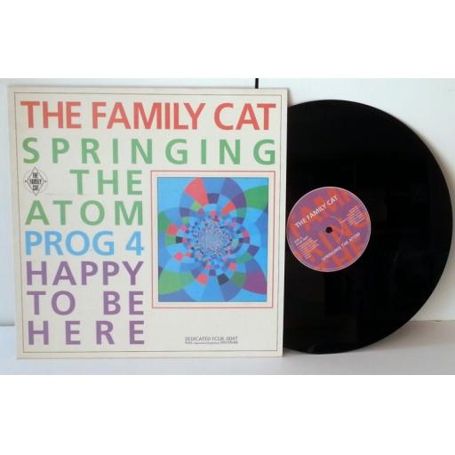THE FAMILY CAT springing the atom