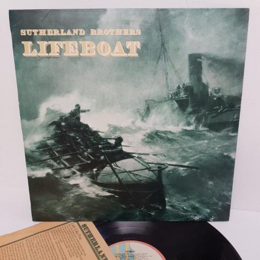 SUTHERLAND BROTHERS, lifeboat, ILPS 9212, 12" LP