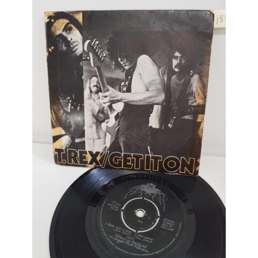 T.REX, get it on, side B there was a time, raw ramp, BUG 10, 7'' EP
