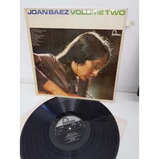 JOAN BAEZ volume two, mono, TFL 6025