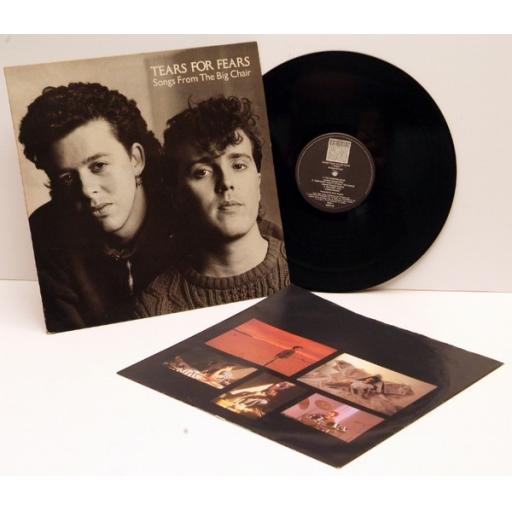 TEARS FOR FEARS, songs from the big chair.