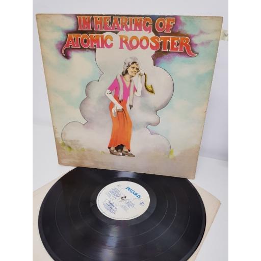 ATOMIC ROOSTER, in hearing of, PEG 1, 12" LP