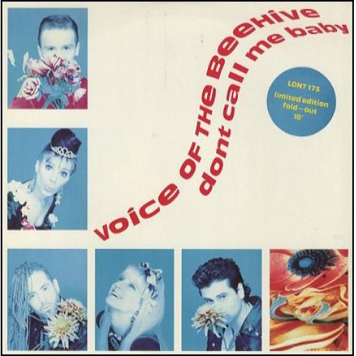 Voice Of The Beehive. Don't Call Me Baby - Poster Sleeve