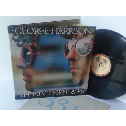 GEORGE HARRISON thirty three and 1/3,gatefold, K 56319
