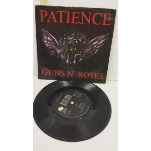 GUNS N' ROSES patience, 7 inch single, GEF 56