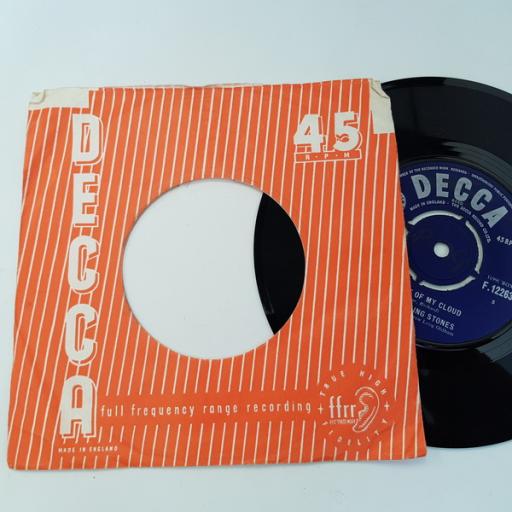 THE ROLLING STONES get off of my cloud / the singer not the song, 7 inch single, F 12263