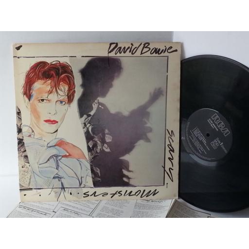 DAVID BOWIE scary monsters, bow lp 2