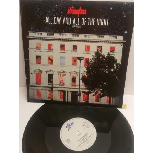 THE STRANGLERS all day and all of the night (Jeff remix) VICE T1 12" 3 TRACK SINGLE