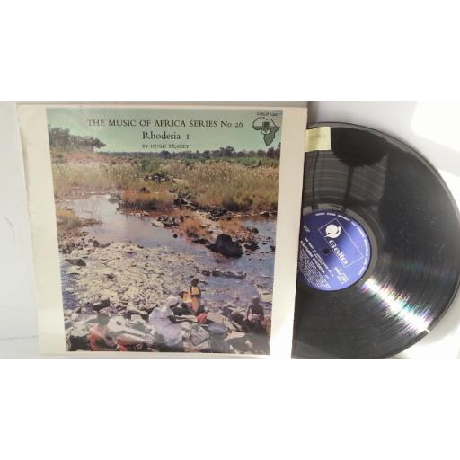 THE MUSIC OF AFRICA SERIES NO 26 rhodesia I, GALP 1321
