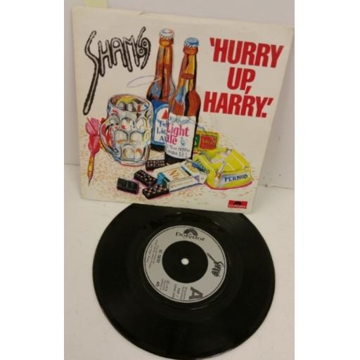 SHAM 69 hurry up harry / no entry, 7 inch single, POSP 7
