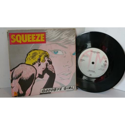 SQUEEZE goodbye girl, 7 inch single, 3D cover, AMS 7398