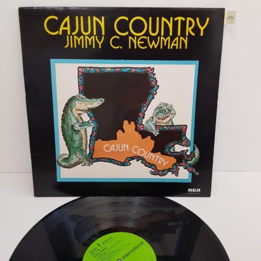 JIMMY C. NEWMAN, cajun country, INTS 5186, 12" LP