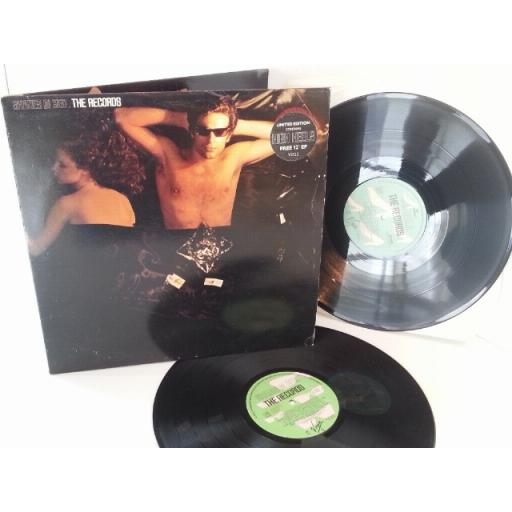 THE RECORDS shades in bed LIMITED EDITION with 12 inch EP