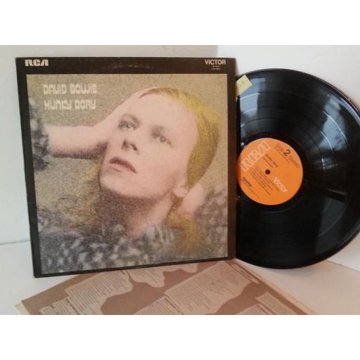 DAVID BOWIE hunky dory, SF 8244, lyric insert