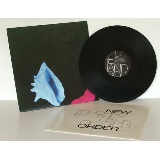 NEW ORDER touched by the hand of god 12inch single. First press 1987 [Vinyl]