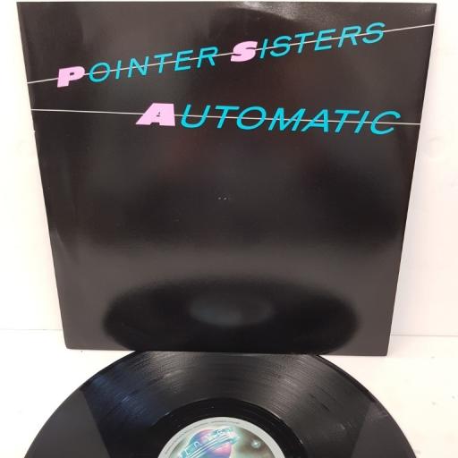 POINTER SISTERS, automatic (special remix), B side (album version) + nightline, RPST 105, 12" single