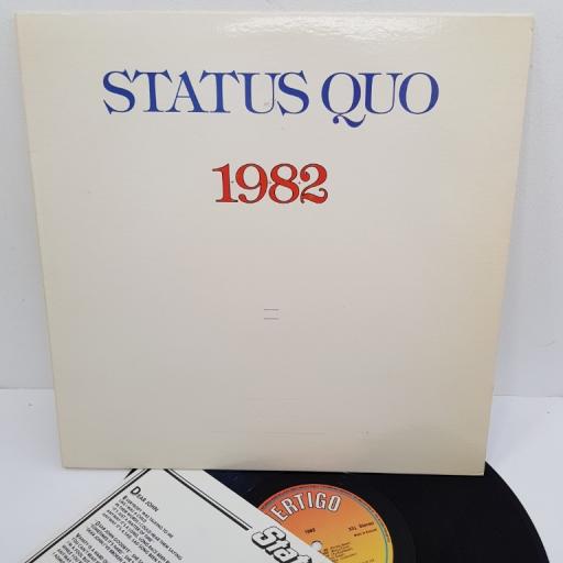 STATUS QUO, 1982, 6302 189, 12" LP