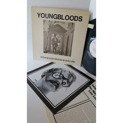 THE YOUNGBLOODS ride the wind, lyric insert, BS 2563