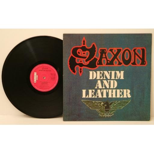 SAXON. Denim and Leather