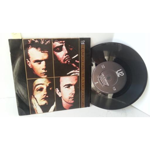 U2 the unforgettable fire / a sort of homecoming, 7 inch single, IS 220