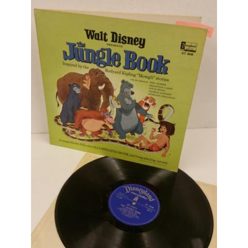 PHIL HARRIS, SEBASTIAN CABOT, LOUIS PRIMA, GEORGE SANDERS, STERLING HOLLOWAY the jungle book, gatefold, centre attached booklet, ST 3948