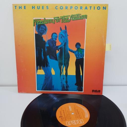 THE HUES CORPORATION, freedom for the stallion , 12" LP, APL1, 0323