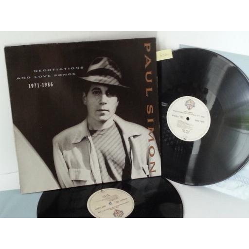 PAUL SIMON negotiations and love songs 1971 -1986, 9257891, double album