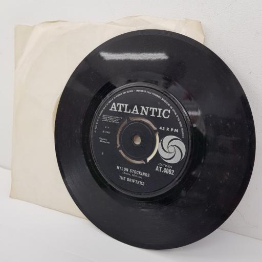 THE DRIFTERS, we gotta sing, B side nylon stockings, AT 4062, 7" single
