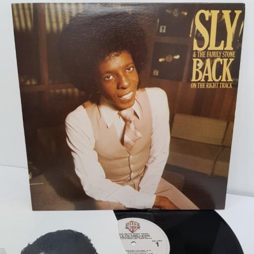 SLY & THE FAMILY STONE, back on the right track, BSK 3303, 12" LP