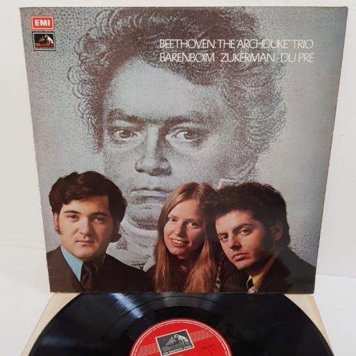 Beethoven - Barenboim, Zukerman, Du Pré ‎– The "Archduke" Trio, ASD 2572, 12" LP