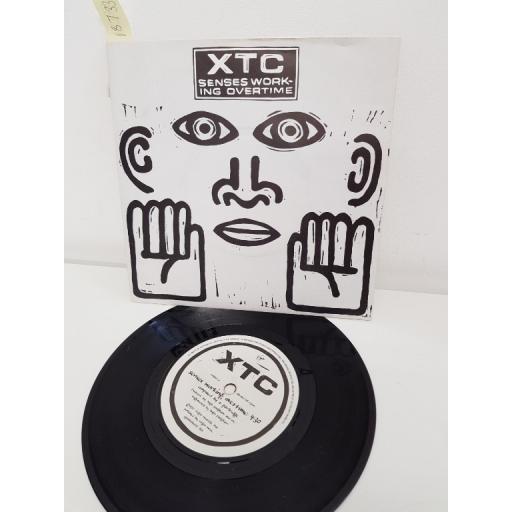 XTC senses working overtime, side B blame the weather, tissue tigers VS462, 7'' EP