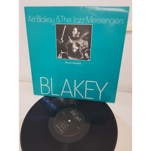ART BLAKEY & THE JAZZ MESSENGERS, drum sounds, SJAZZ9, 12" LP