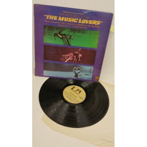 ANDRE PREVIN, THE LONDON SYMPHONY ORCHESTRA the music lovers - original motion picture soundtrack, SUAL 934110