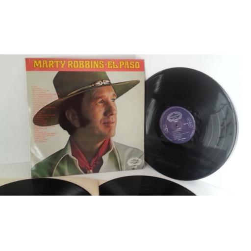 MARTY ROBBINS el paso, triple album, SHM 726