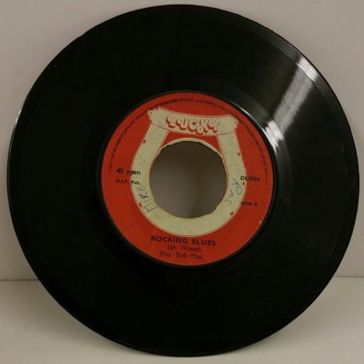 JAH WOOSH / THE MIGHTY CLOUDS rocking blues / dub & blues, 7 inch single, DL5094