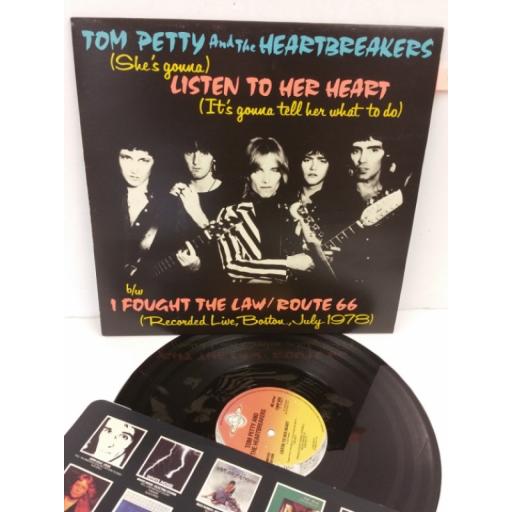 TOM PETTY AND THE HEARTBREAKERS (she's gonna) listen to her heart (it's gonna tell her what to do), 12 inch single, 12 WIP 6455