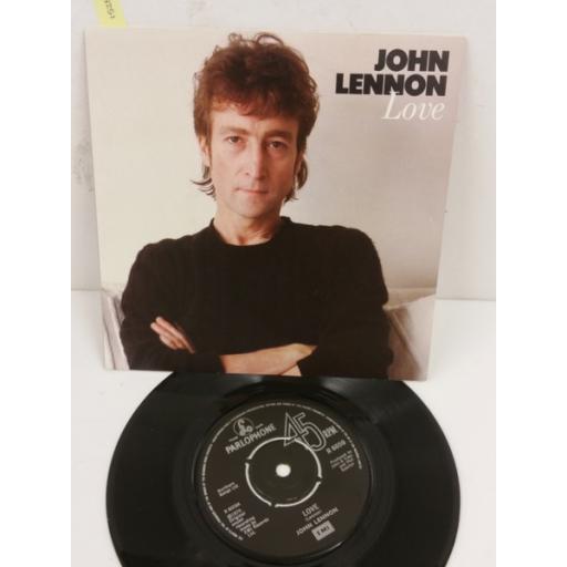 JOHN LENNON love, 7 inch single, R 6059