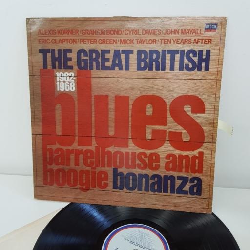 VARIOUS, the great british rhythm and blues barrelhouse and boogie bonanza, 1962-1968, 12"LP, TAB 55