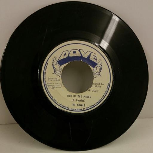 THE ROYALS pick up the pieces, 7 inch single, TWDV 503