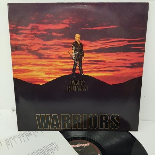GARY NUMAN, warriors, 24-024-1, 12 inch LP